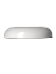 70-400 White PP Dome Lid with liner