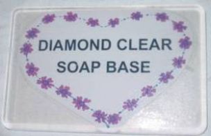 Soap Base Clear Diamond  Premium Melt and Pour
