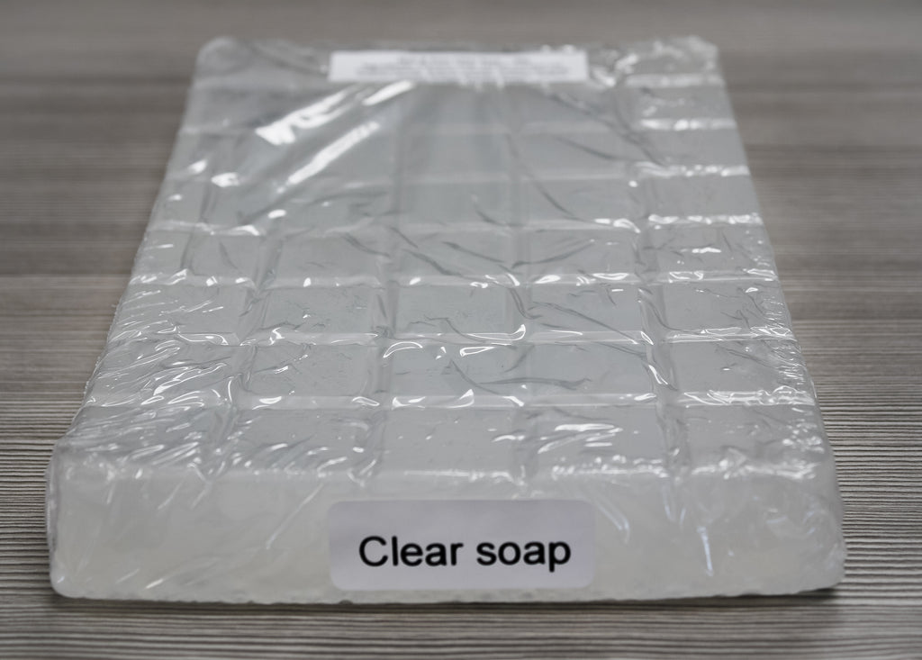 NATURAL Clear Soap Base - 2lb Blocks for only $6.85 at Aztec Candle & Soap  Making Supplies