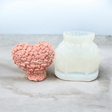 Heart silicone 3D mold