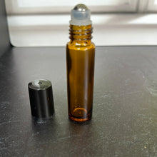 Roller bottle 10ml amber glass