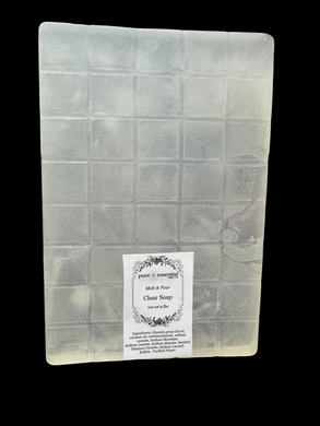 Soap Base Clear melt n pour 2lb