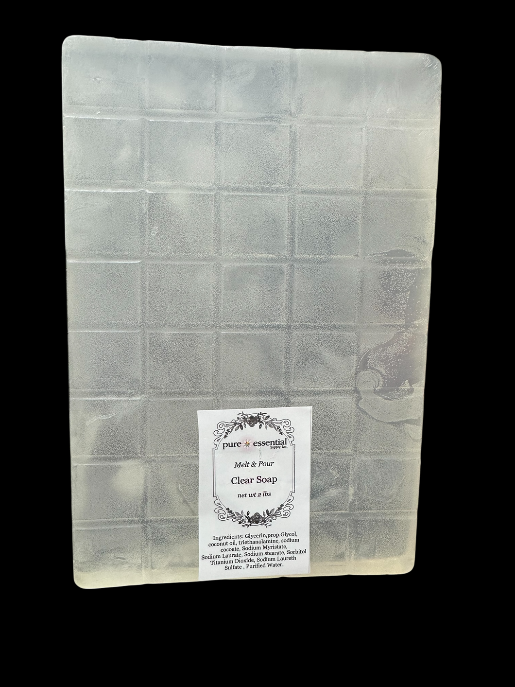 Soap Base Clear melt n pour 2lb