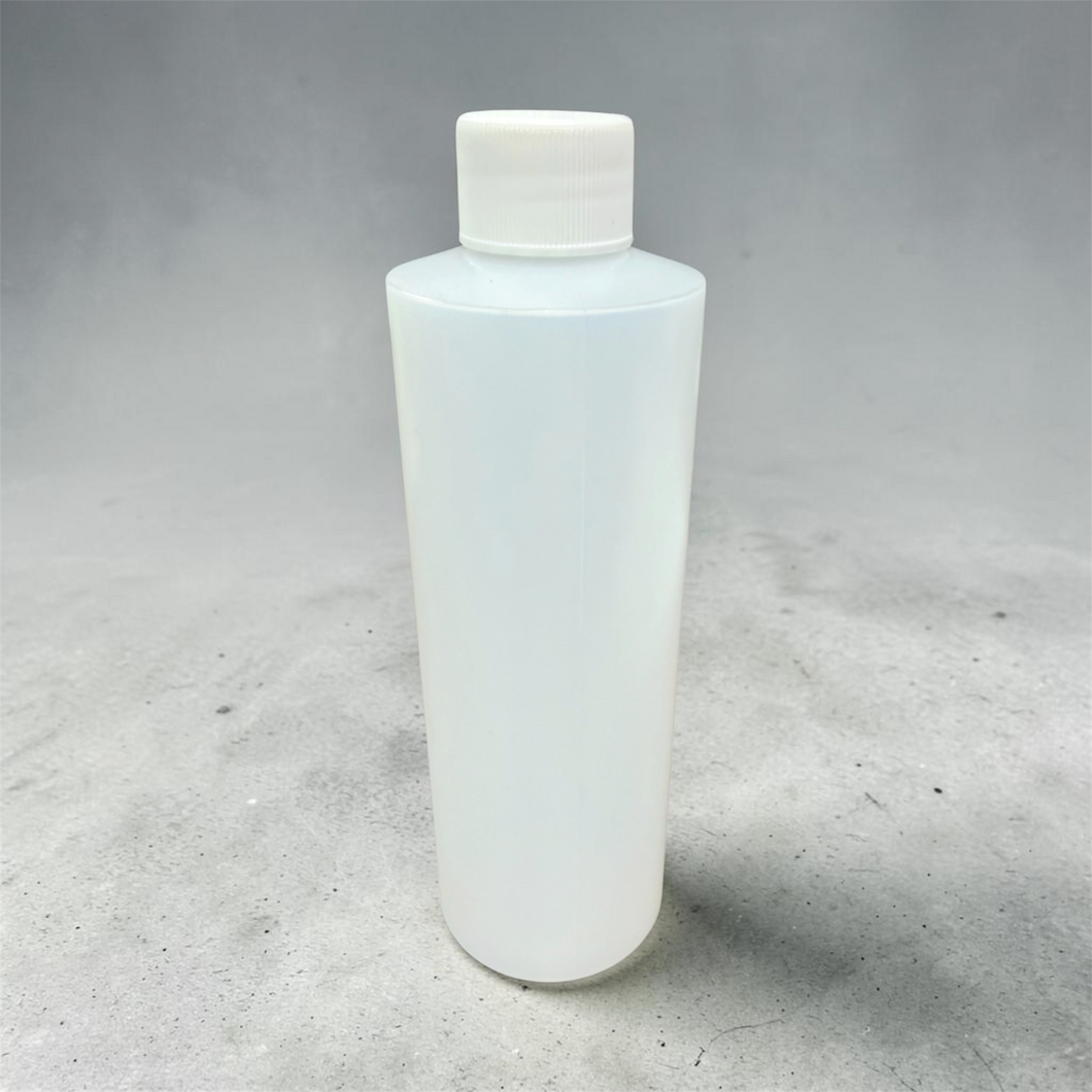 Bottle 8oz PET cylinder with cap