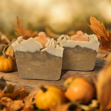 Caramel Pumpkin Bliss – Olive Oil Luxury Soap