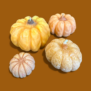 Pumpkin candle set