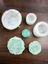 Floral set of 3 silicone 3D molds