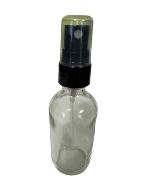 Bottle glass 1oz with sprayer