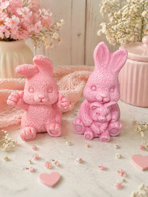Mother Day Bunny Soap Set