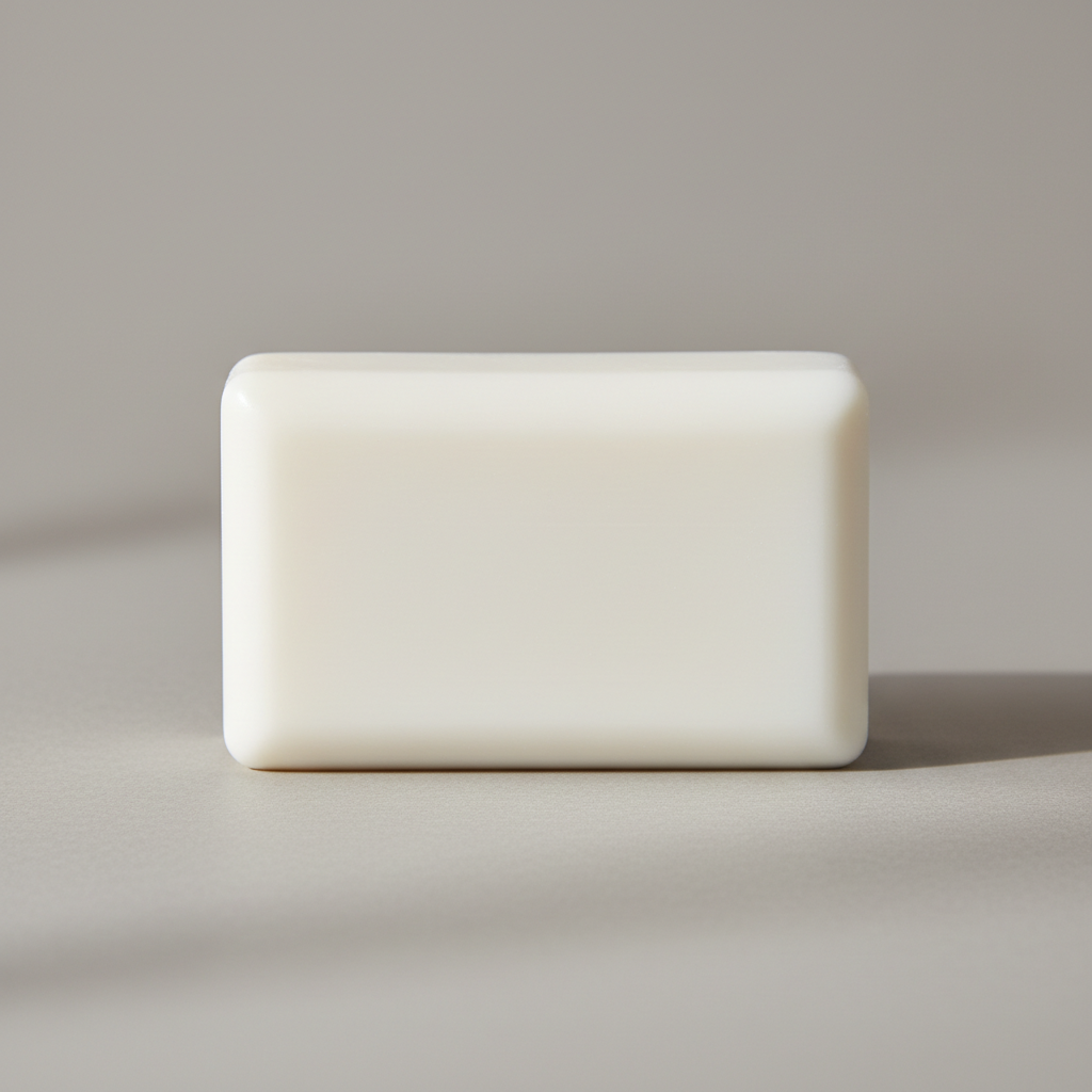 a white block of soap size 10x12