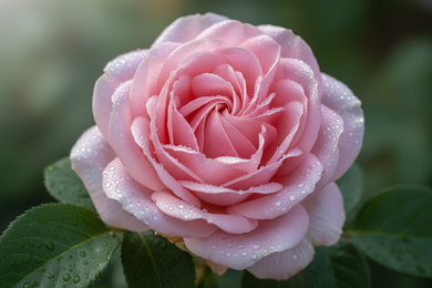 beautiful pink rose