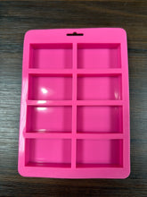 Rectangle 8-Cavity Silicone Soap Mold