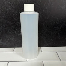Bottle 8oz natural cylinder with cap