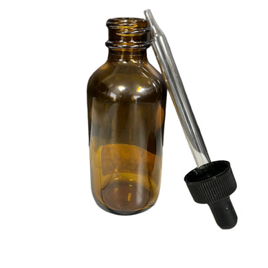 2oz bottle amber glass with dropper Bottle set #6