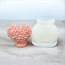 Heart silicone 3D mold