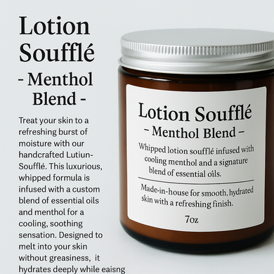 Lotion Souffle menthol Blends