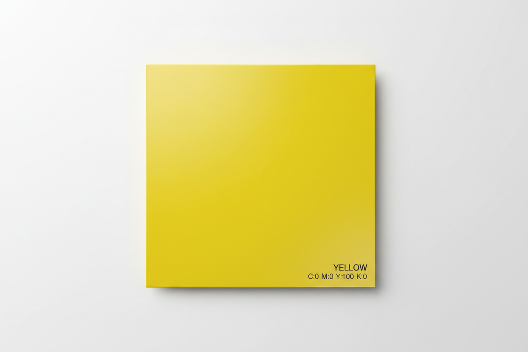 yellow color sample
