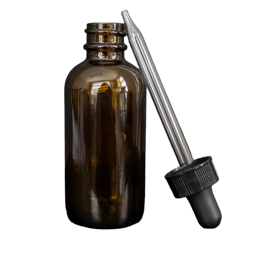 1oz Glass Amber Bottle with Dropper Bottle set #5*