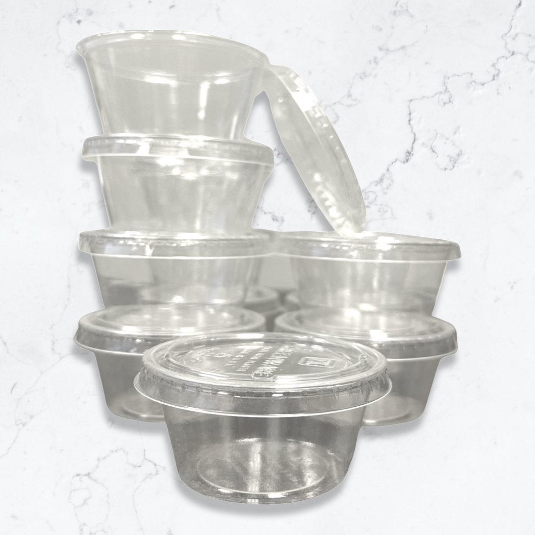 Souffle Sample Cup Clear